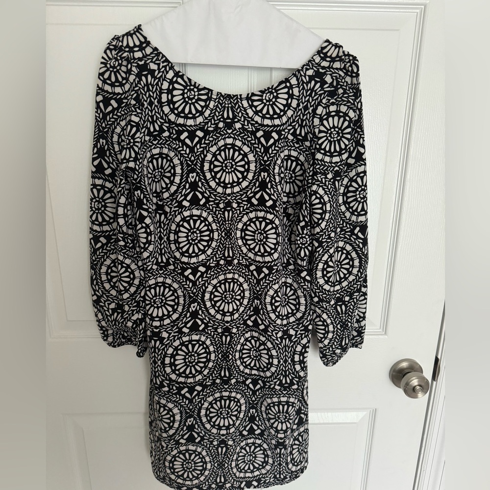 2 Hearts Black & White dress